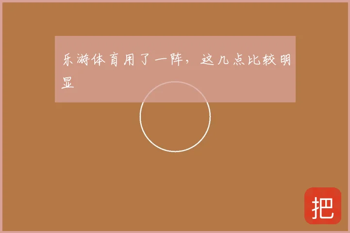 乐游体育用了一阵，这几点比较明显